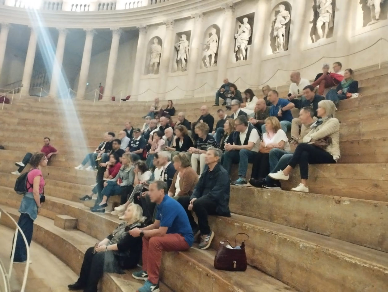Visita nel Teatro Olimpico
